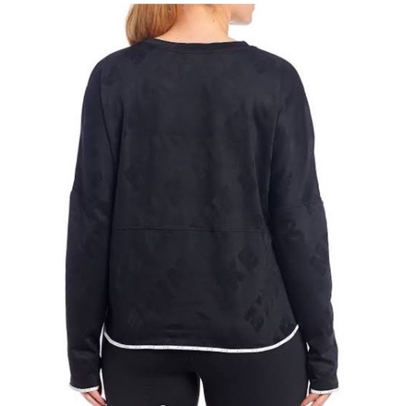 Nike Air Women’s Long Sleeve Running Top In Black - Picture 9 of 9